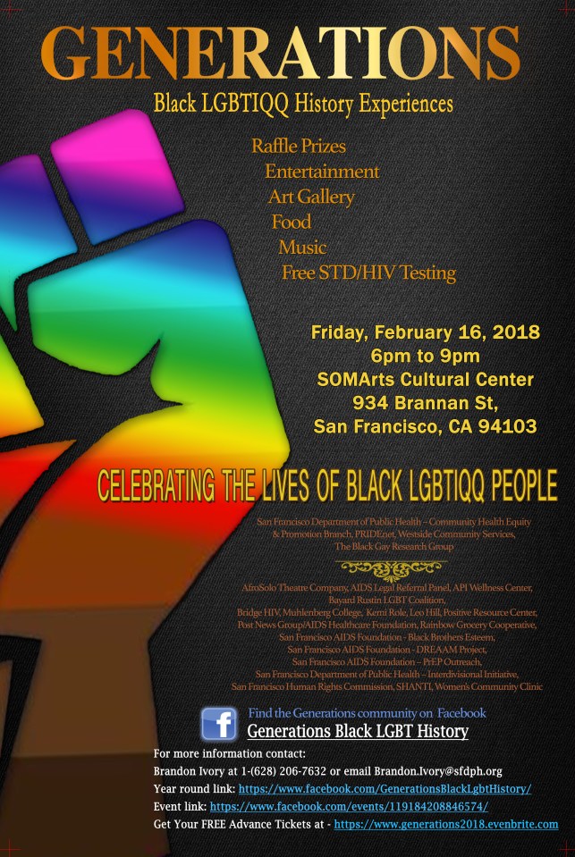 Generations 2018 11x17 poster